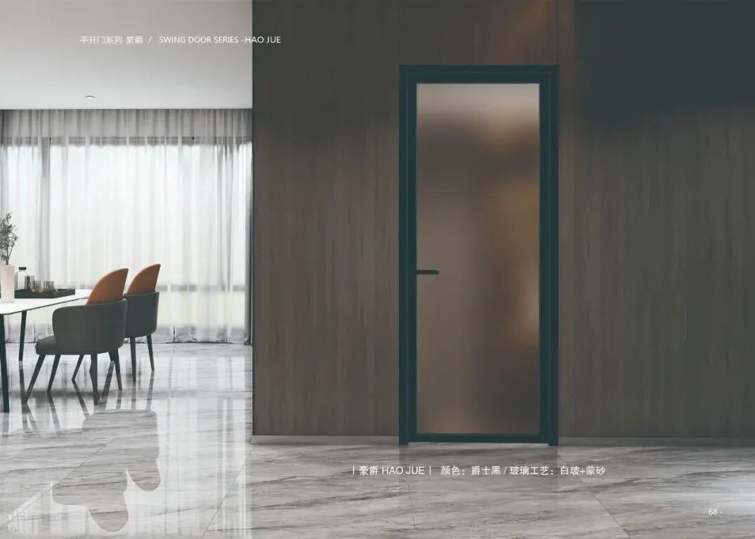 豪爵平开门